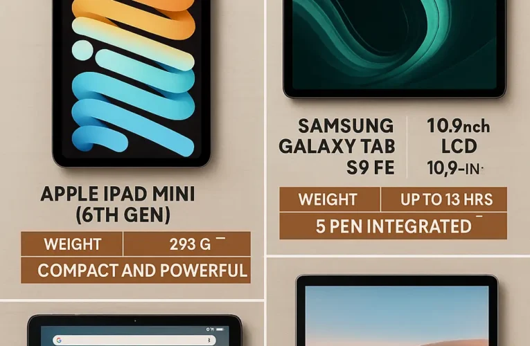 Top Picks: 5 Best Tablets for Travel in 2025