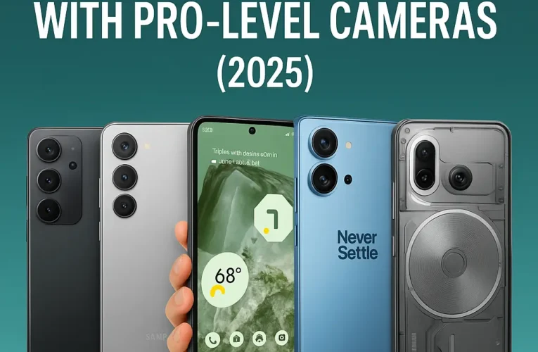 The 7 Best Smartphones with Pro-Level Cameras (2025)