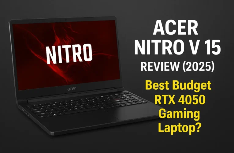 Acer Nitro V 15 Review (2025) – Best Budget RTX 4050 Gaming Laptop?