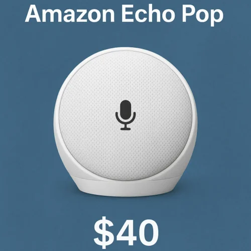 Amazon Echo Pop 2025 smart speaker priced at $40