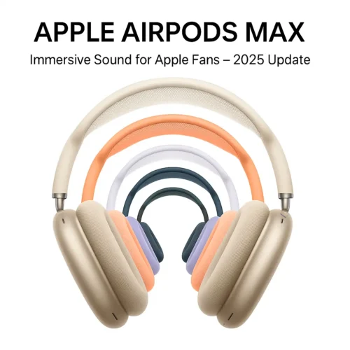 Apple AirPods Max 2025 updated version with adaptive ANC and spatial audio support