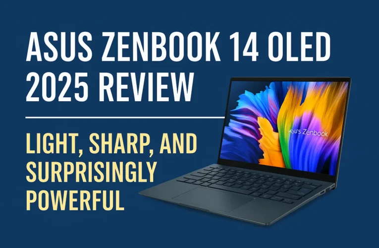 Asus Zenbook 14 OLED (2025) Review – Light, Sharp, and Surprisingly Powerful