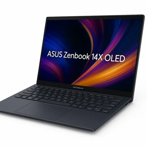 ASUS Zenbook 14X OLED 2025 laptop with vibrant 14-inch OLED screen