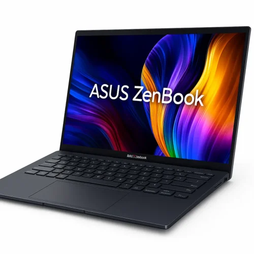 ASUS Zenbook Pro 14 Duo OLED 2025 laptop with vibrant OLED display