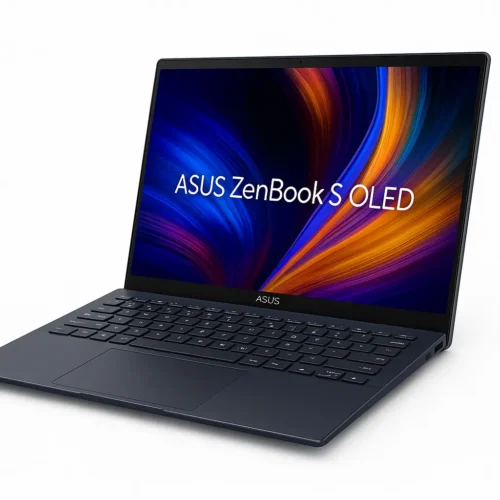 ASUS Zenbook S 13 OLED 2025 laptop with ultra-thin design and OLED display