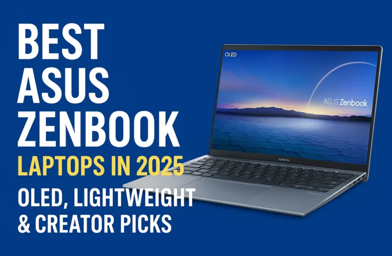 Best Asus Zenbook Laptops in 2025 – OLED, Lightweight & Creator Picks