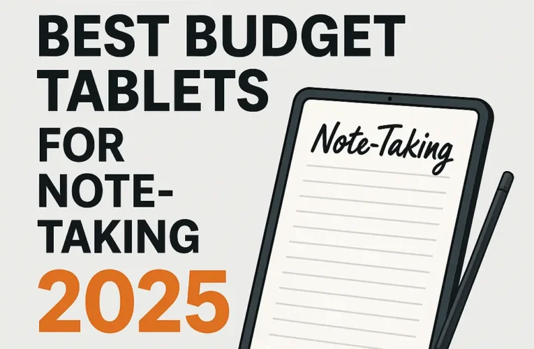 Top 7 Best Budget Tablets for Note-Taking in 2025 – Affordable & Capable Picks
