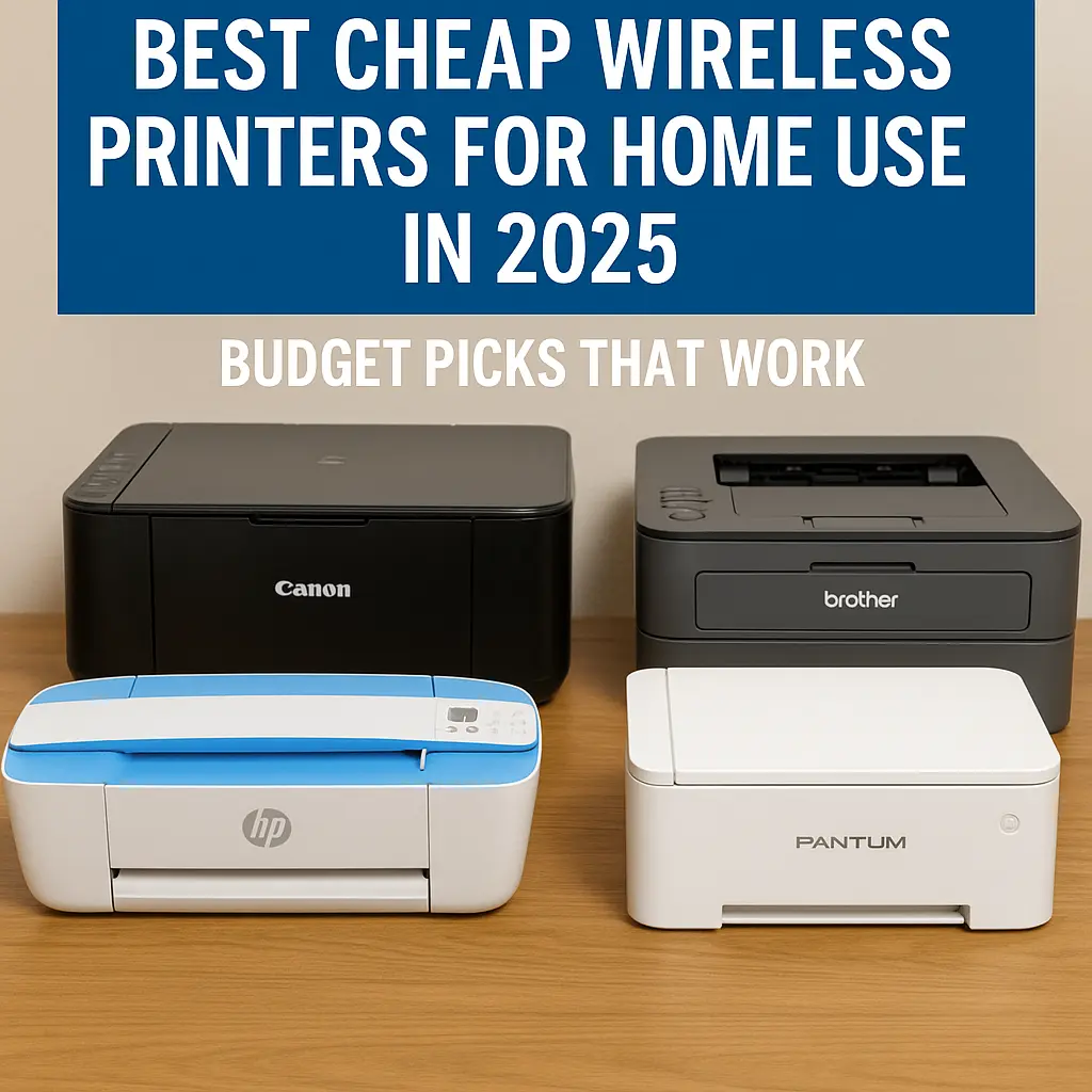 Best cheap wireless printers for home use 2025