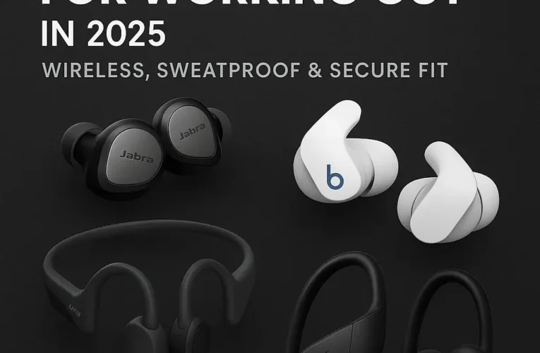 Best Headphones for Working Out in 2025 – Wireless, Sweatproof & Secure Fit