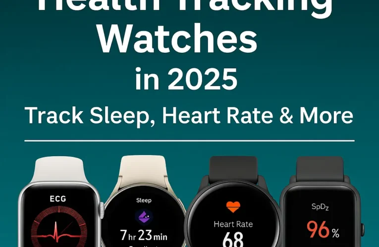 Top 10 Best Health Tracking Watches in 2025 – Track Sleep, Heart Rate & More