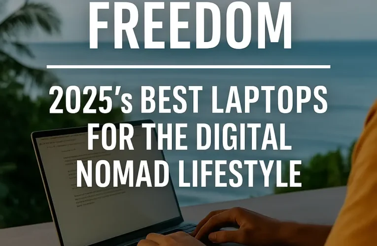 Power, Portability, Freedom – 2025’s Best Laptops for the Digital Nomad Lifestyle