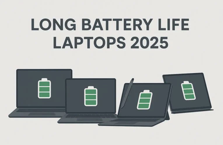 Best Laptops with Long Battery Life [2025 Guide]