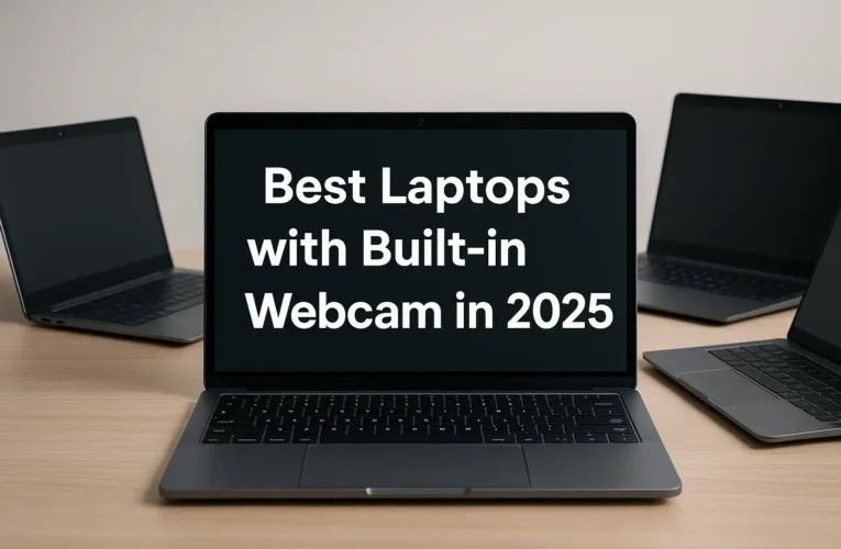 Best Laptops with Built-in Webcam in 2025 – Crystal-Clear Video for Zoom, Teams & More