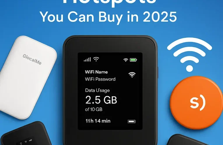 Best Mobile WiFi Hotspots You Can Buy in 2025 – Fast, Compact & Reliable