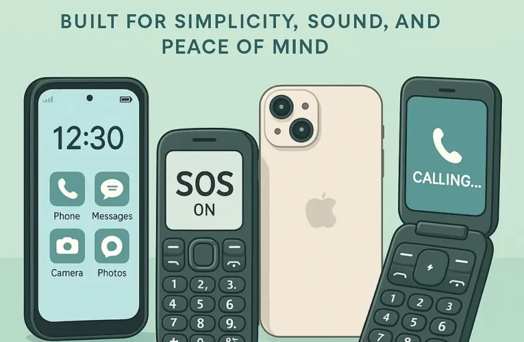 Best Phones for Seniors in 2025: Built for Simplicity, Sound, and Peace of Mind
