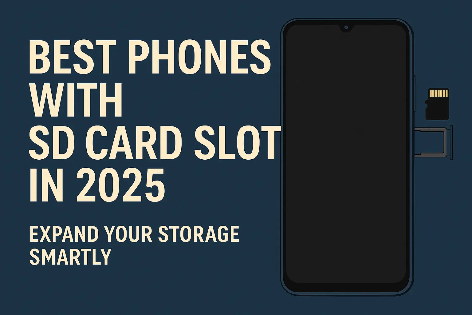 Best Phones with SD Card Slot in 2025 – Expand Your Storage Smartly