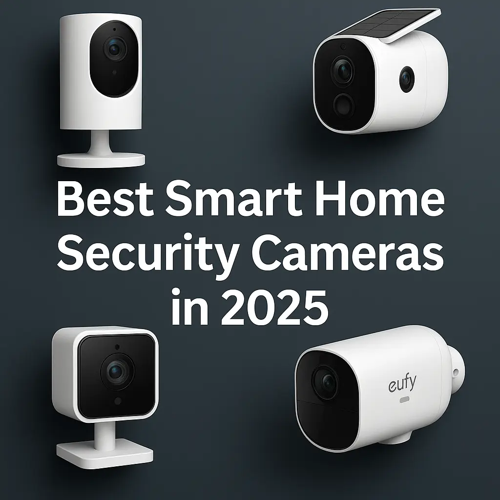 Best Smart Home Security Cameras in 2025 – Indoor & Outdoor Devices