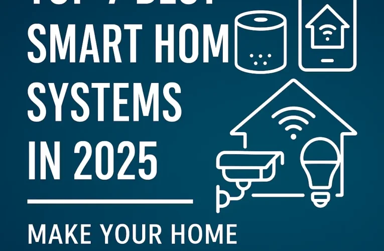 Top 7 Best Smart Home Systems in 2025 – Make Your Home Smarter & Safer