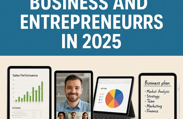 Best Tablets for Business and Entrepreneurs in 2025 – Work Smarter Anywhere