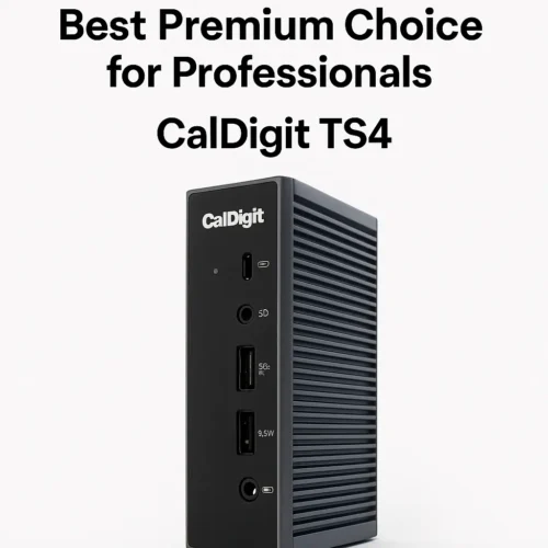 CalDigit TS4 USB-C Docking Station – Best Premium Choice for Professionals

