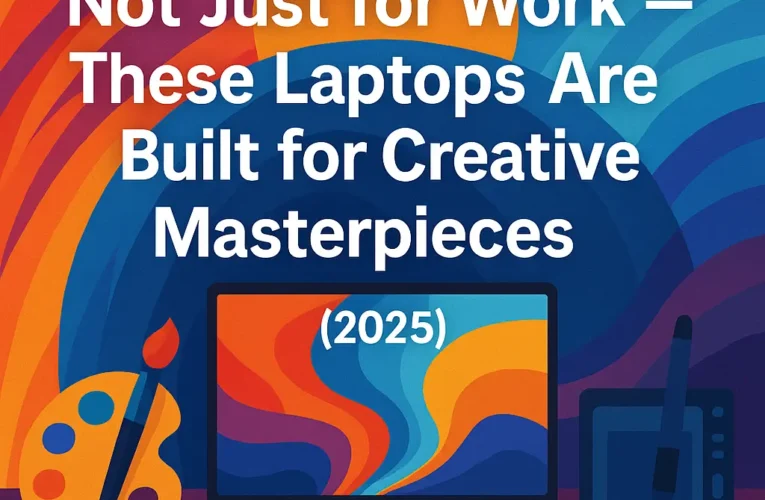 Not Just for Work – These Laptops Are Built for Creative Masterpieces [2025]