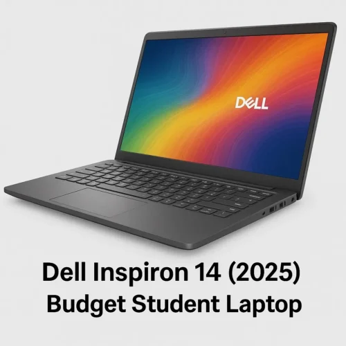 Dell Inspiron 14 (2025) – affordable and powerful student laptop with sleek design and vibrant display