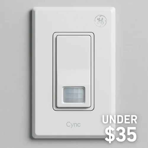 GE Cync motion sensor light switch 2025 under $35