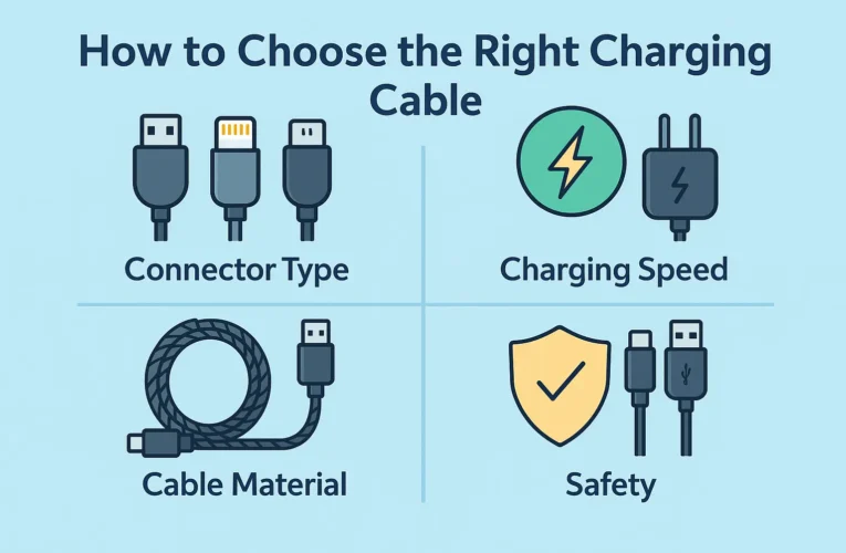 How to Choose the Right Charging Cable [2025 Guide]
