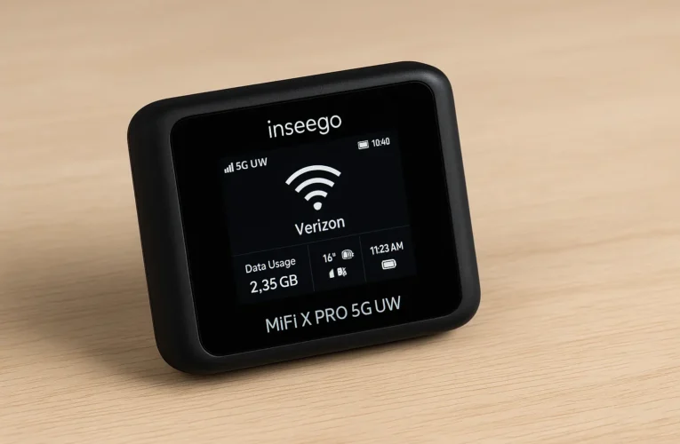 Inseego MiFi X PRO 5G UW Review (2025) – Is This the Best Mobile Hotspot for Verizon?