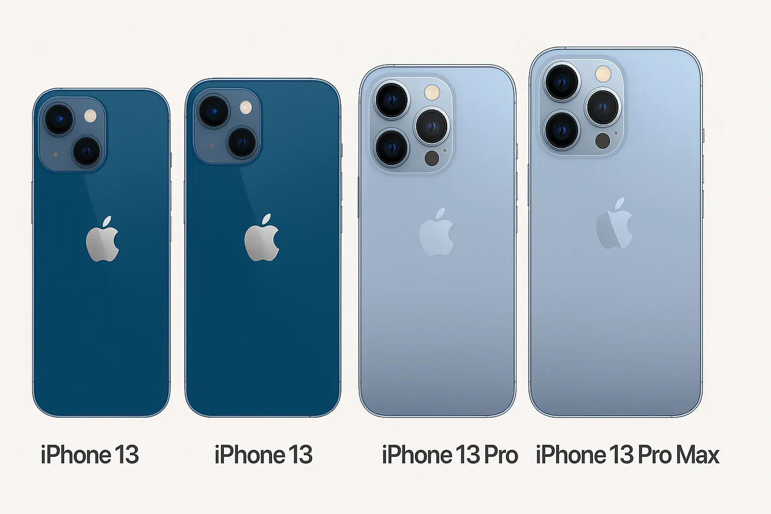 Is the iPhone 13 Still Worth Buying in 2025? Here’s the Truth 7 All four iPhone 13 models in 2025 shown side by side: mini, standard, Pro, and Pro Max