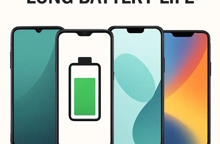 Top 6 Best Phones with Long Battery Life in 2025