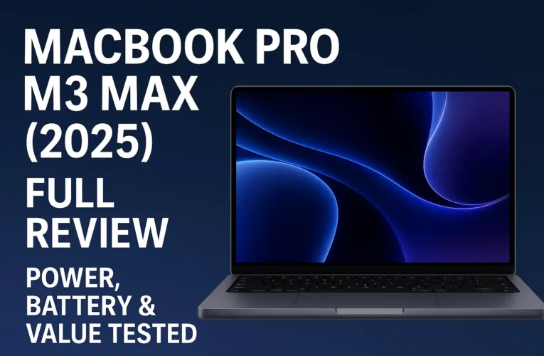 MacBook Pro M3 Max (2025) Full Review – Power, Battery & Value Tested