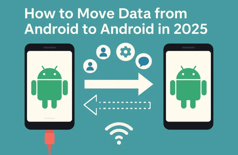 How to Move Data from Android to Android in 2025 – Easy Step-by-Step Guide