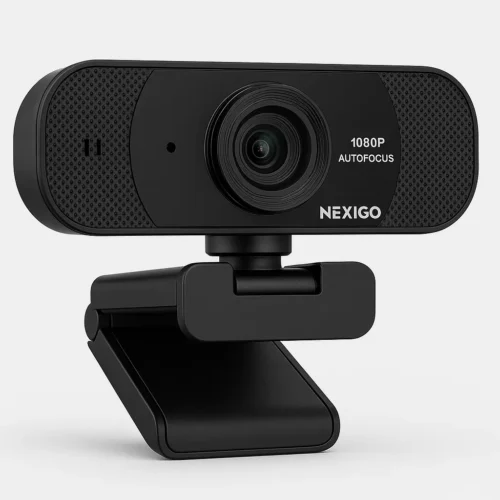 NexiGo N930AF 1080p webcam with autofocus and adjustable clip mount - best webcam for video call