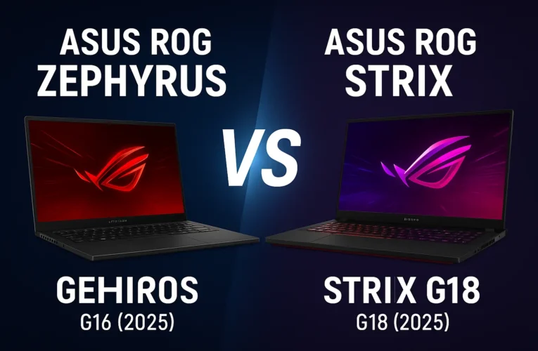 ASUS ROG Zephyrus vs Strix – Which ROG Gaming Laptop Is Best in 2025?
