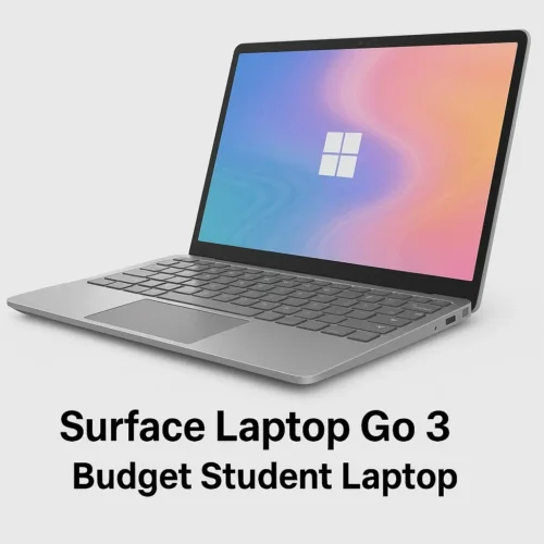 Surface Laptop Go 3 (2025) – premium lightweight budget laptop for students with colorful display