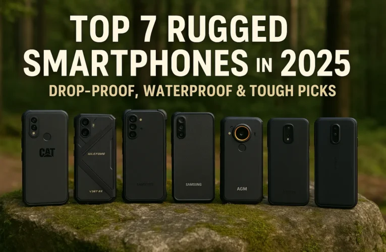 Top 7 Rugged Smartphones in 2025 [Drop-Proof, Waterproof & Tough Picks]