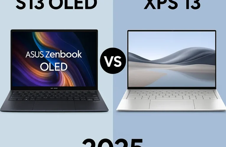 Zenbook S13 OLED vs Dell XPS 13 (2025) – Battle of the Lightweight Laptops