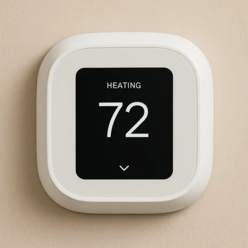 No More Wasted Watts – Smart Thermostats That Actually Save You Money (2025) 11 Amazon Smart Thermostat showing 72°F heating mode