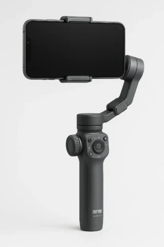  Zhiyun Smooth 5S smartphone gimbal with horizontal phone mount – 2025